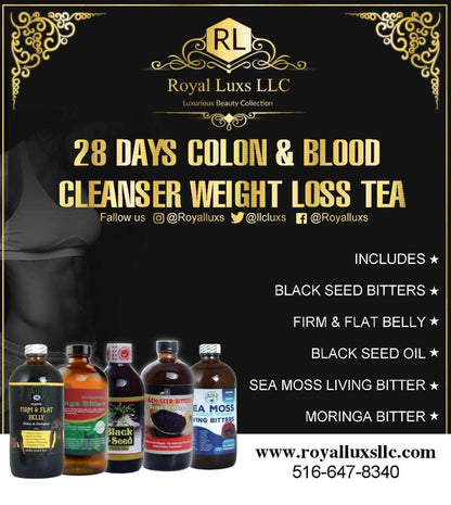 28 Days Colon & Blood Cleanser full body Detox bitter