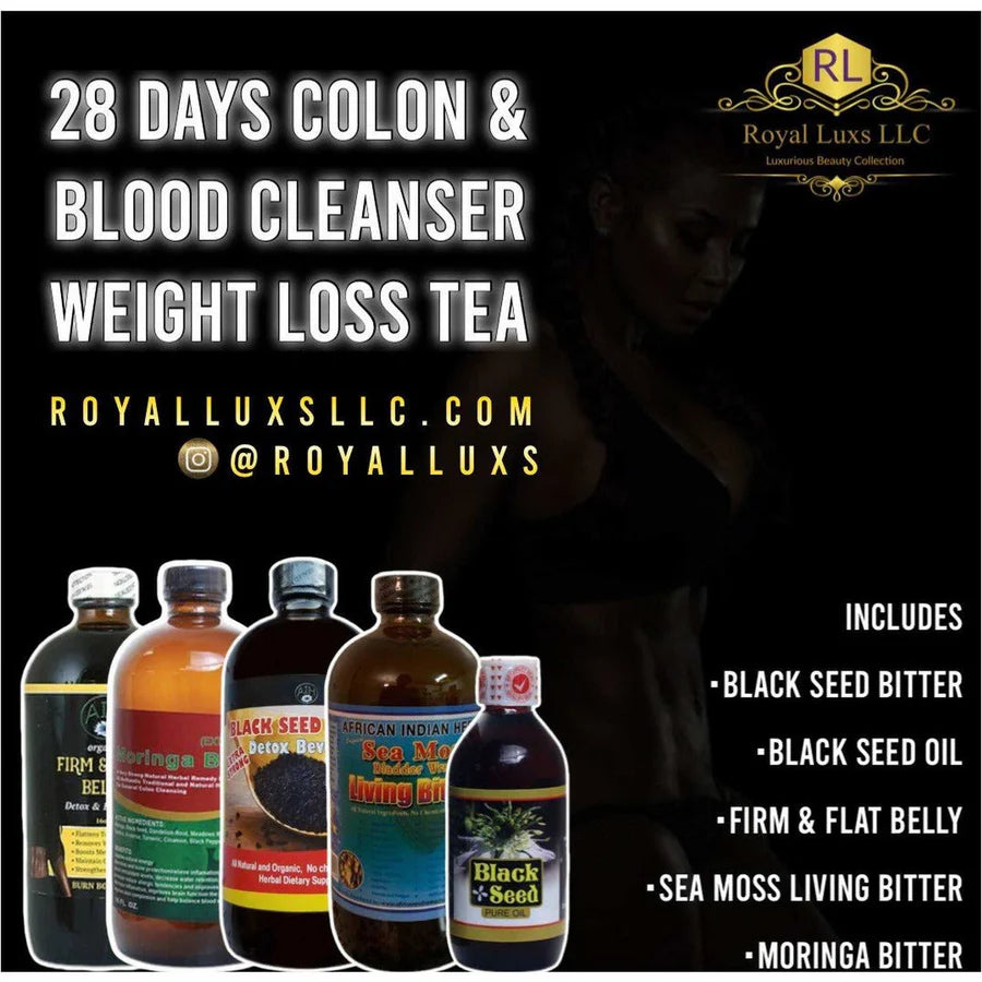 28 Days Colon & Blood Cleanser full body Detox bitter