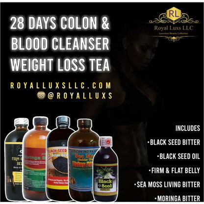 28 Days Colon & Blood Cleanser full body Detox bitter